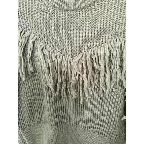 Bishop and Young Glam Slam Fringe Sweater size S NWT - Picture 4 of 5